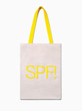 SPF! Canvas Tote Bag